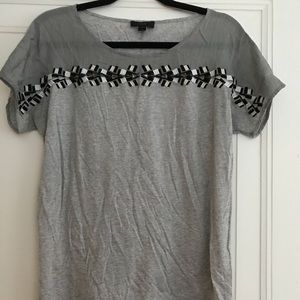 JCrew Embellished T-shirt
